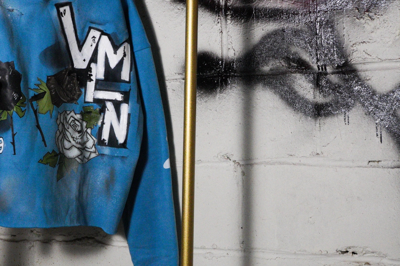 Premium Sprayed Rose Hoodies