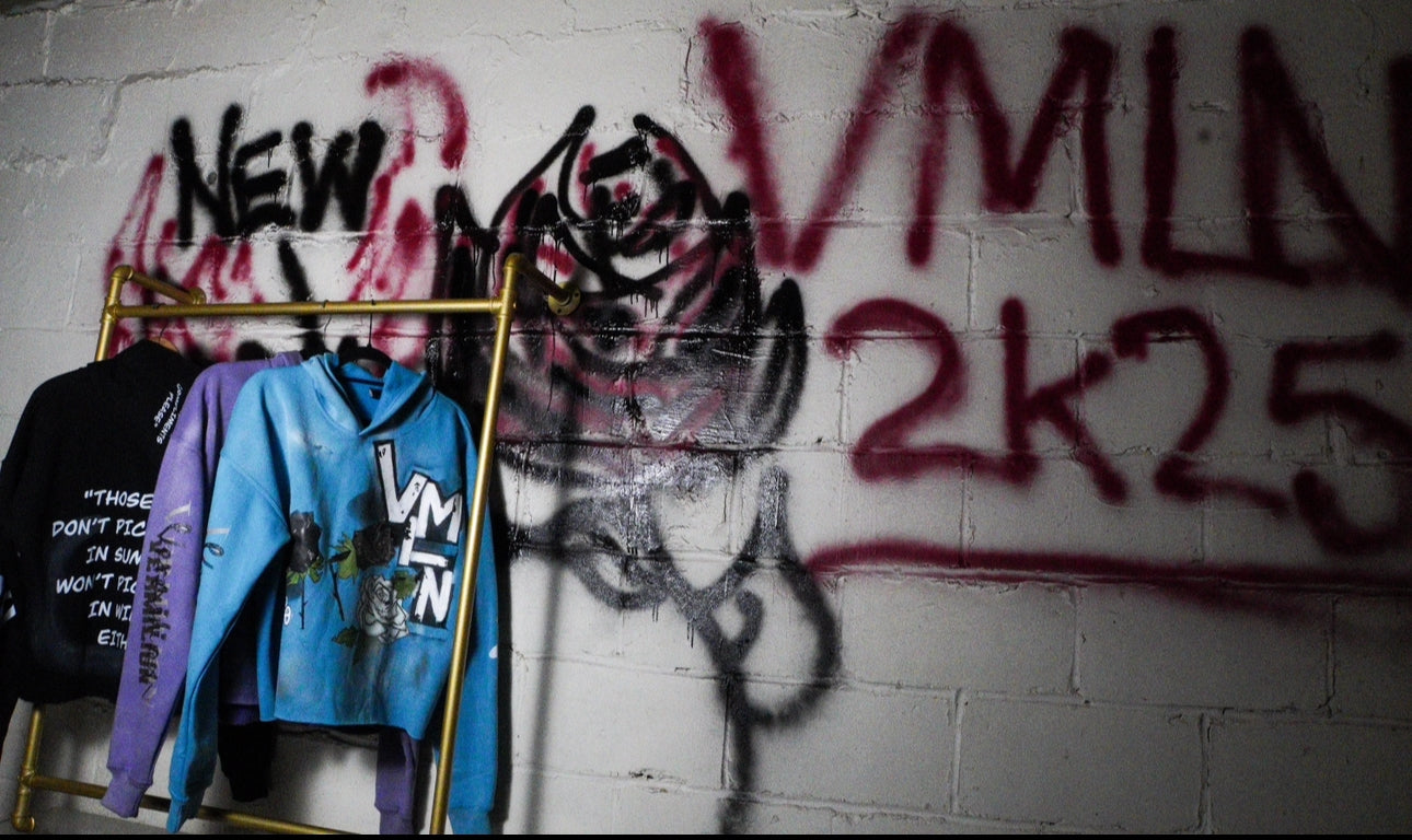 Premium Sprayed Rose Hoodies