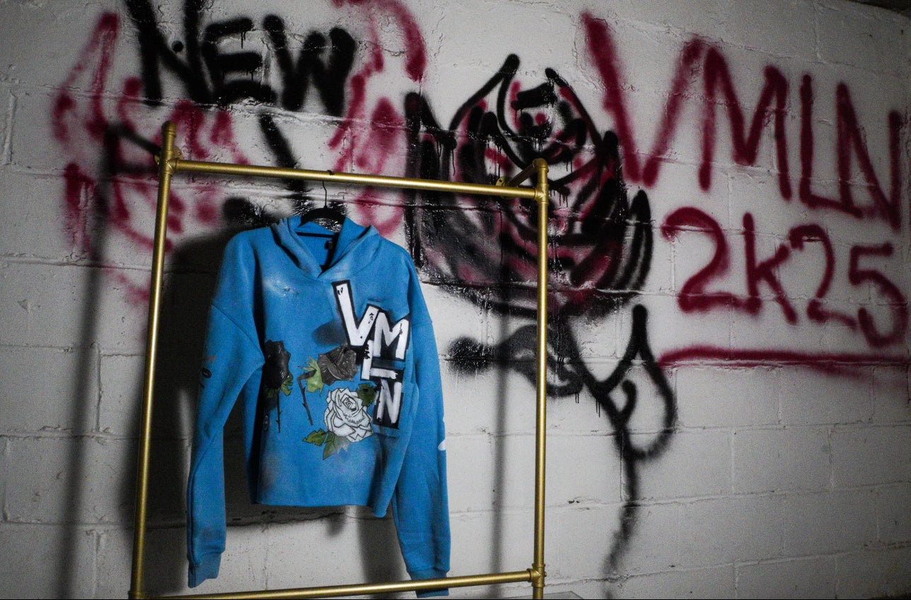 Premium Sprayed Rose Hoodies